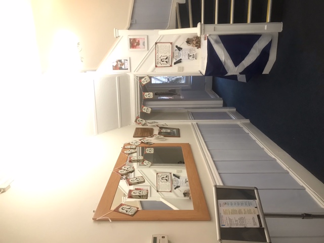 Burns night display